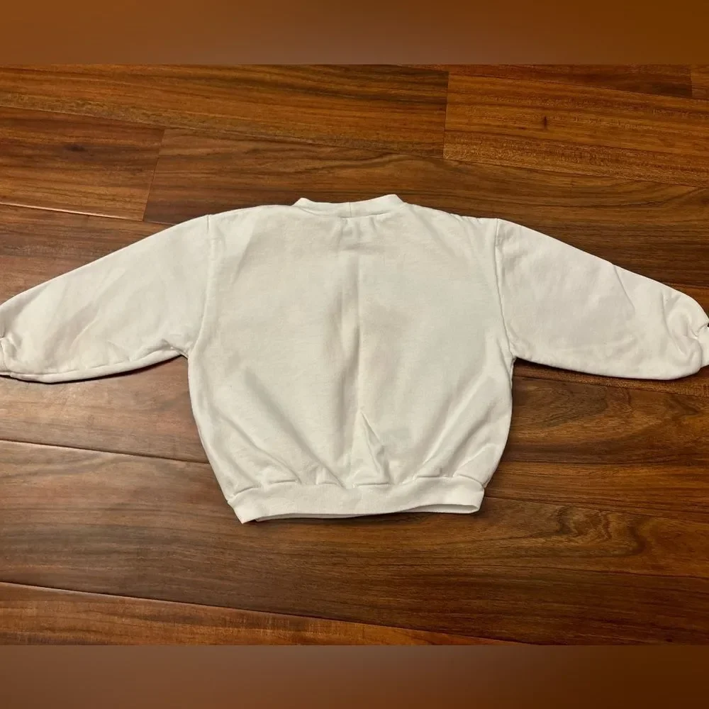Osh Kosh B’Gosh vintage white crewneck sweatshirt.